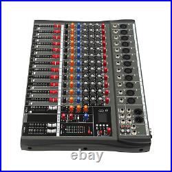 7/8/12Channel Professional Audio Mixer Sound Board Console Desk System Interface 7/8/12Channel Professional Audio Mixer Sound Board Console Desk System Interface