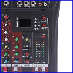 7/8/12Channel Professional Audio Mixer Sound Board Console Desk System Interface