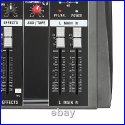 7/8/12Channel Professional Audio Mixer Sound Board Console Desk System Interface