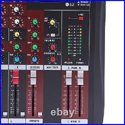 7/8/12Channel Professional Audio Mixer Sound Board Console Desk System Interface