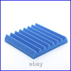72 Blue Acoustic Foam Tiles Wedge 50mm thick 300mm Studio Sound Treatment