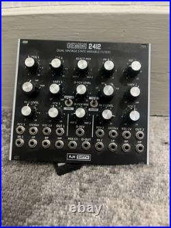 AJH Synth Gemini 2412 Dual SVF Module (black)
