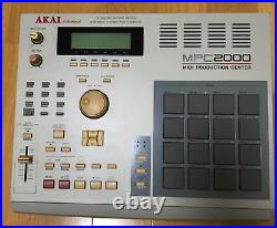AKAI Sampling Machine MPC2000 MIDI Sampler Rare F/S JPN Good working