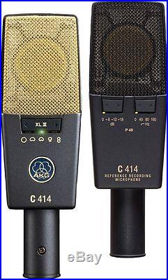 AKG C 414 XLII/ST matched stereo pair C414 Sealed Retail Box NEW NEVER OPENED