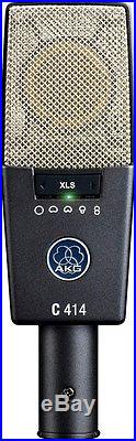 AKG C 414 XLS Studio Multipattern Condenser Microphone Set C414XLS C414 SEALED