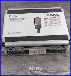 AKG C214 Large Diaphragm Condenser Microphone (49903-3)