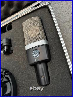 AKG C214 large diaphragm studio condenser microphones Matched Pair