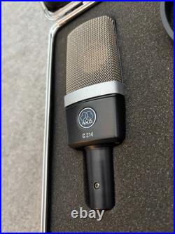 AKG C214 large diaphragm studio condenser microphones Matched Pair