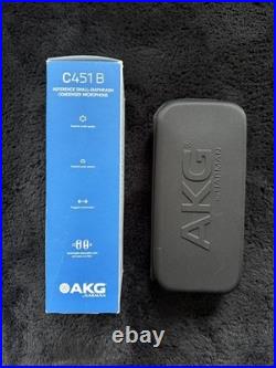 AKG C451 B Small Diaphragm Condenser microphone in excellent condition
