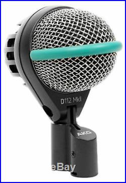 AKG D112 MKII Professional Dynamic Kick Drum Bass Guitar Microphone Mic