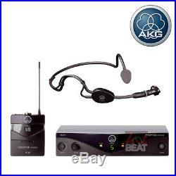 AKG WMS 45 Perception Wireless Hands-Free Mic Headset Sports Dance PA Microphone