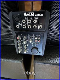 ALTO 4000 Watt Powered PA System Inc Mixer And Leads For Venues Up To 400 People