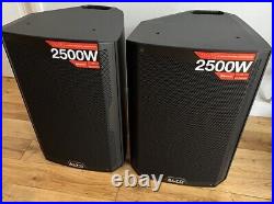 ALTO 9000 Watt Powered PA System Inc TS415 Tops + 12 Inch Bass Bins