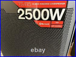 ALTO 9000 Watt Powered PA System Inc TS415 Tops + 12 Inch Bass Bins