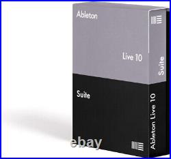Ableton live 10 suite win or mac ESD