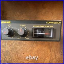 Accessit Bandive Analogue Compressor/Limiter 1-Channel Tabletop Black