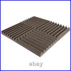 Acoustic Foam Tiles & Bass Trap Room Kit Grey Professional Sound Proofing Foam