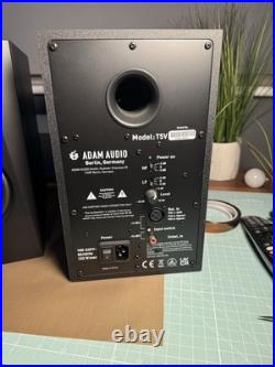 Adam Audio T5V 5 Studio Monitors PAIR with Isolation Pads & Cables