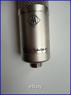 Advanced Audio C12 Tube Mic + C47 AS-IS, PSU, Shock Mount, Case