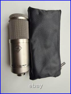 Advanced Audio C12 Tube Mic + C47 AS-IS, PSU, Shock Mount, Case