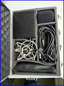 Advanced Audio C12 Tube Mic + C47 AS-IS, PSU, Shock Mount, Case
