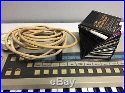 Akai X7000 12BIT Vintage Sampler Keyboard. New Disk Drive Belt 28 Quick Disk
