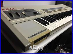 Akai X7000 12BIT Vintage Sampler Keyboard. New Disk Drive Belt 28 Quick Disk