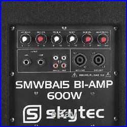 Aktiv 2.1 Pa Set Studio Sound Anlage Bi-amp Subwoofer Paar 10 Lautsprecher Neu
