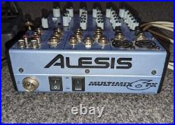 Alesis Multi Mix 6FX 6 Channel Studio Mixer. Very Good Condition. + Extras