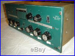 Altec Lansing 1607A, Mixer Power Amplifier, Vintage Rack, Repair, As Is