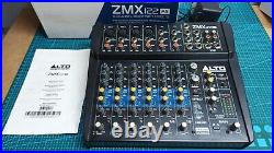 Alto ZMX122FX Professional 8 channel mixer with effects 16 inputs new PSU Boxed