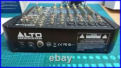 Alto ZMX122FX Professional 8 channel mixer with effects 16 inputs new PSU Boxed