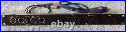 Amp Rack Panel / 1U 19 / Signal & Speaker / XLR & NL4 / Tested / Working
