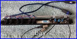 Amp Rack Panel / 1U 19 / Signal & Speaker / XLR & NL4 / Tested / Working