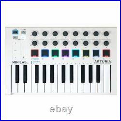 Arturia Minilab MK2 25 Key USB MIDI Keyboard Controller Mac / PC + Software Pack