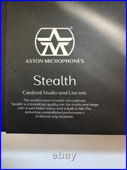 Aston stealth 4 voice cardioid dynamic microphone