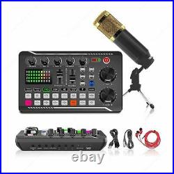 Audio Interface Mixer Kit ALL-IN-ONE Podcast Studio Microphone Live Streaming