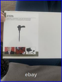Audio-Technica AT831b Lavalier-Microphone Cardioid Lavalier Microphone