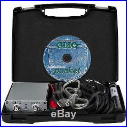 Audiomatica CLIO Pocket Personal Acoustic Measurement System