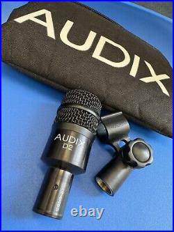 Audix D2 Hypercardioid Dynamic Instrument Microphone Black