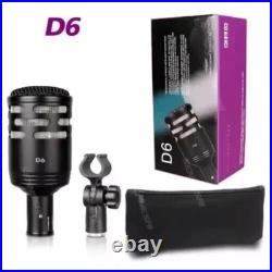 Audix D6 Cardioid Wired Dynamic Microphone free shipping