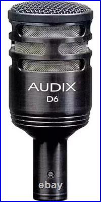 Audix D6 Cardioid Wired Dynamic Microphone free shipping
