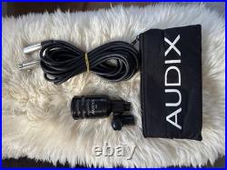 Audix D6 Dynamic Kick Drum Microphone with Bag and Mic Clip and Cable