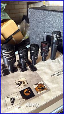 Audix DP5A Percussion Microphone Pack, 5 Pieces with clip and case