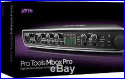 Avid Digidesign Mbox 3 Pro 24-bit 192 kHz FireWire Audio MIDI Interface Mic Prea