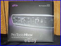 Avid Mbox 3 USB Interface (new) with used Pro Tools 8 for Windows 10 & 7 Only
