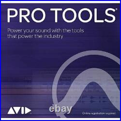 Avid Pro Tools Perpetual 1-Year Updates + Support Plan Renewal