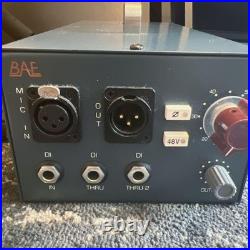 BAE 1073DMP Mic Preamp with Power Cable & Step-up Transformer Used