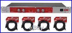 BBE 882I Pro Rack Mount Studio Sonic Maximizer Signal Sound Processor+XLR Cables