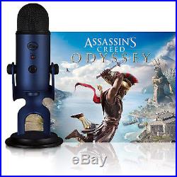 BLUE MICROPHONES Midnight Blue Yeti with Assassin's Creed Odyssey Bundle